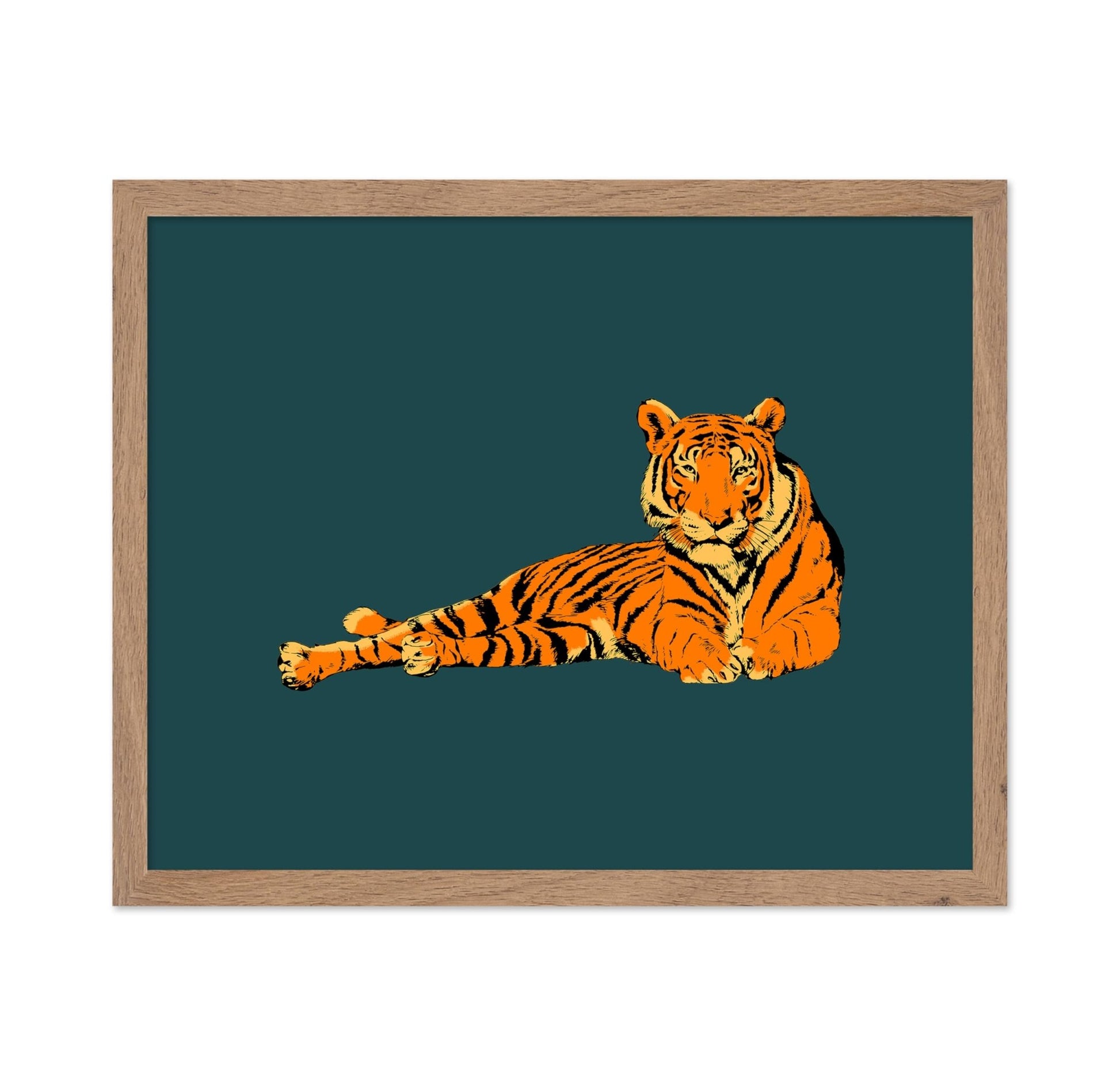 Lying Tiger No1
