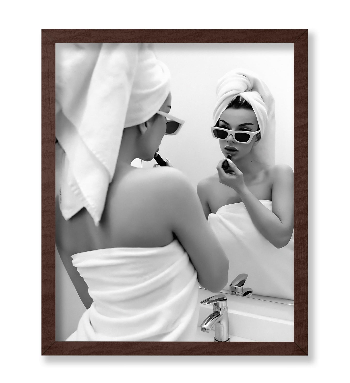 Woman in Towel