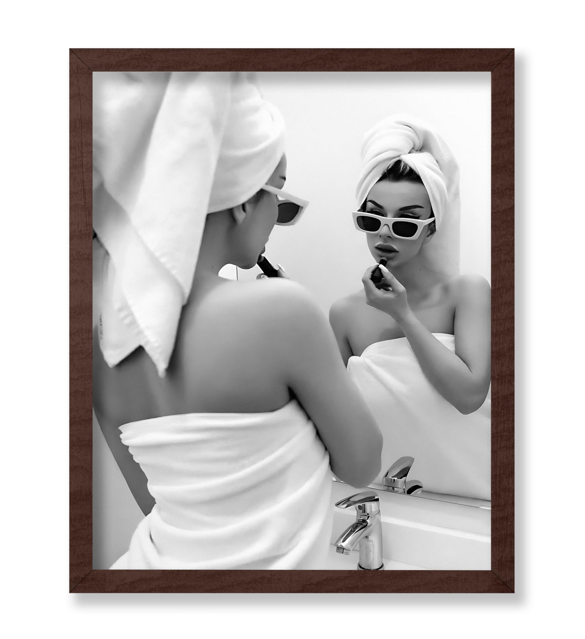 Woman in Towel