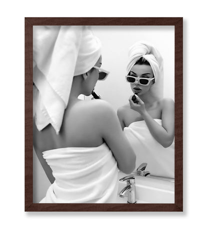 Woman in Towel