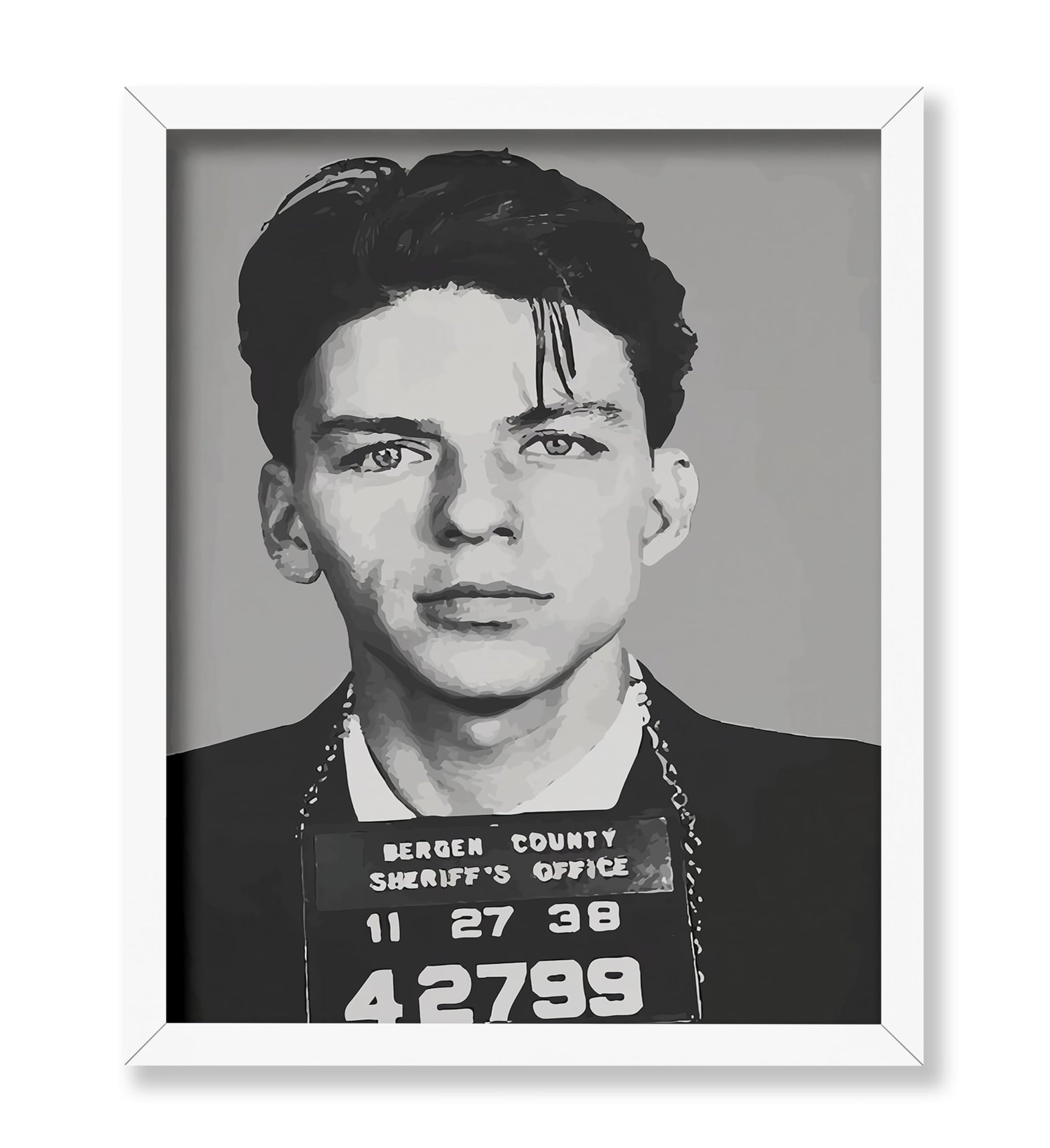 Frank Sinatra Mugshot