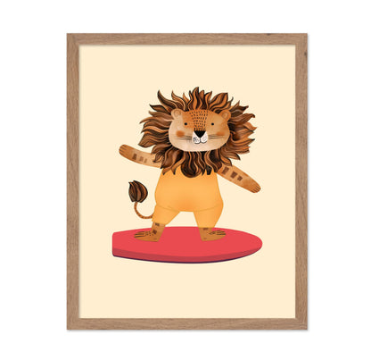 Surfing Lion