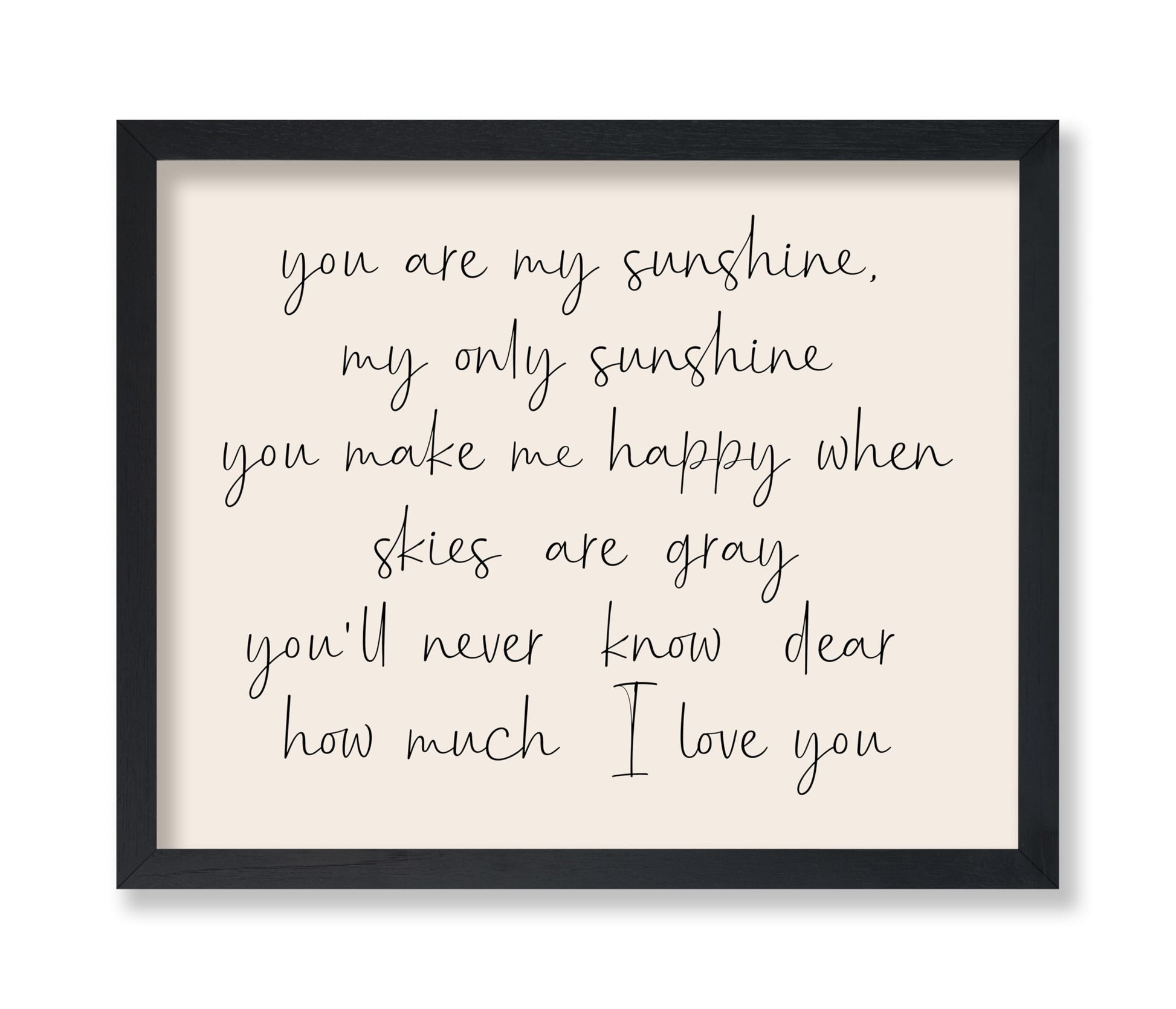 You Are My Sunshine No5