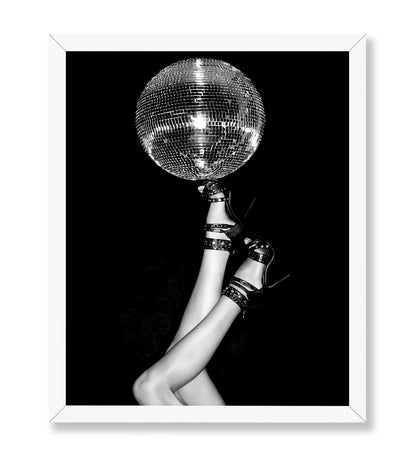 Disco Ball on High Heels