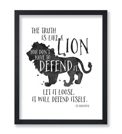 The Truth is Like a Lion
