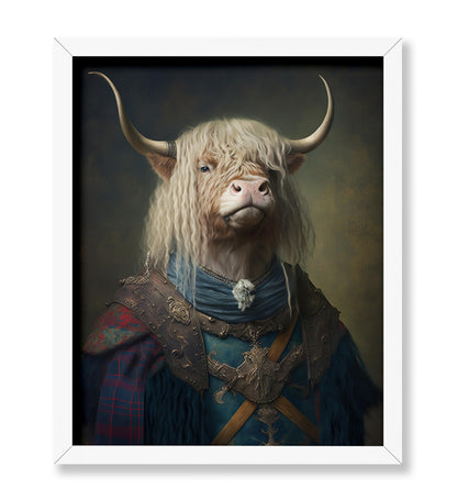 Aristocratic Highland Cow