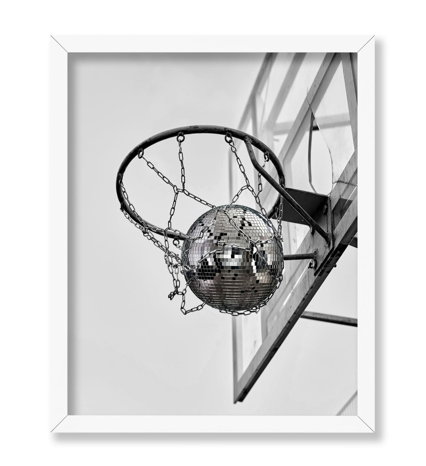 Disco Ball on Hoops
