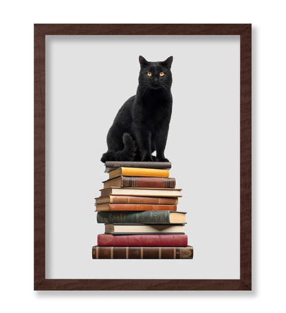 Cat & Books