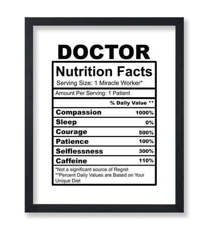 Doctor Nutrition Facts