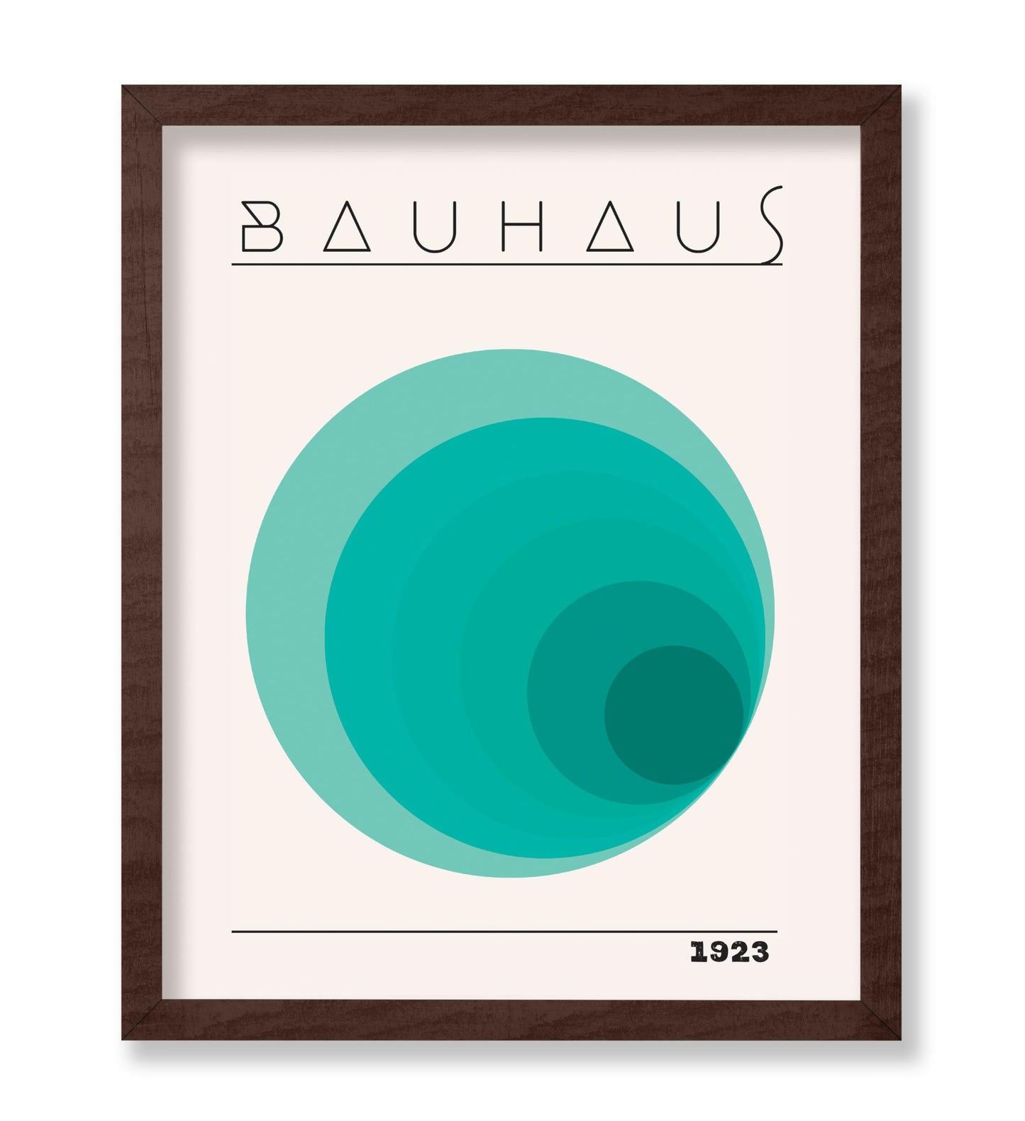 Bauhaus Blue Colors Tunnel