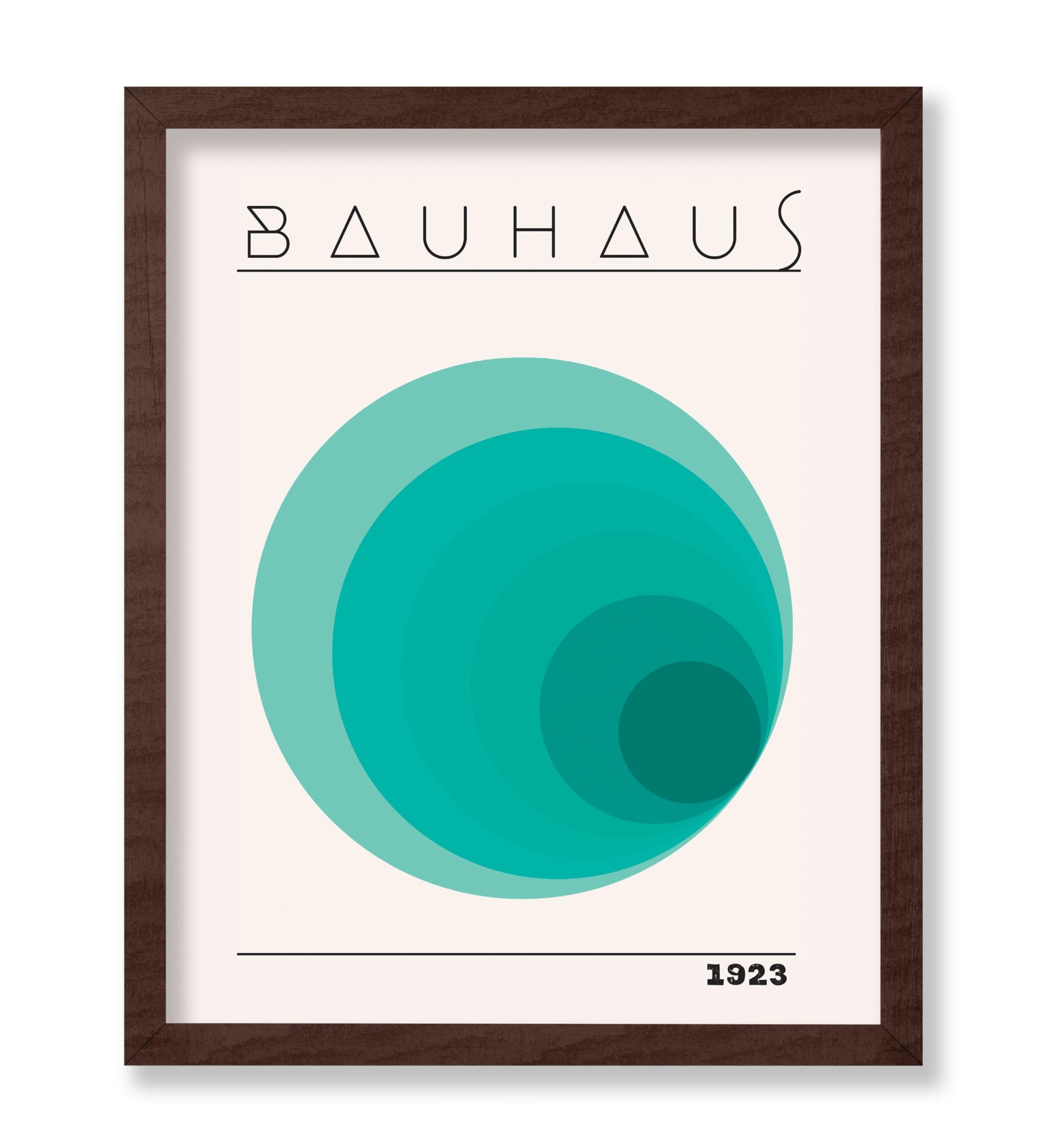 Bauhaus Blue Colors Tunnel