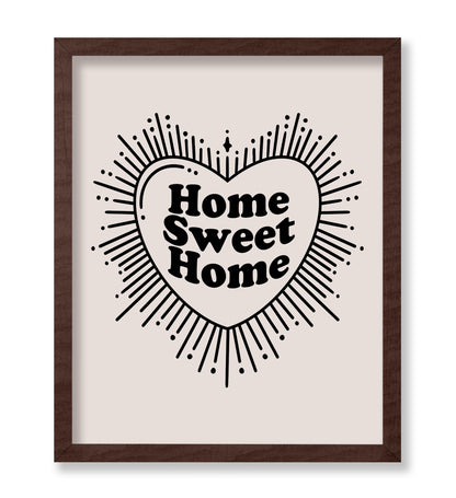 Beige Home Sweet Home