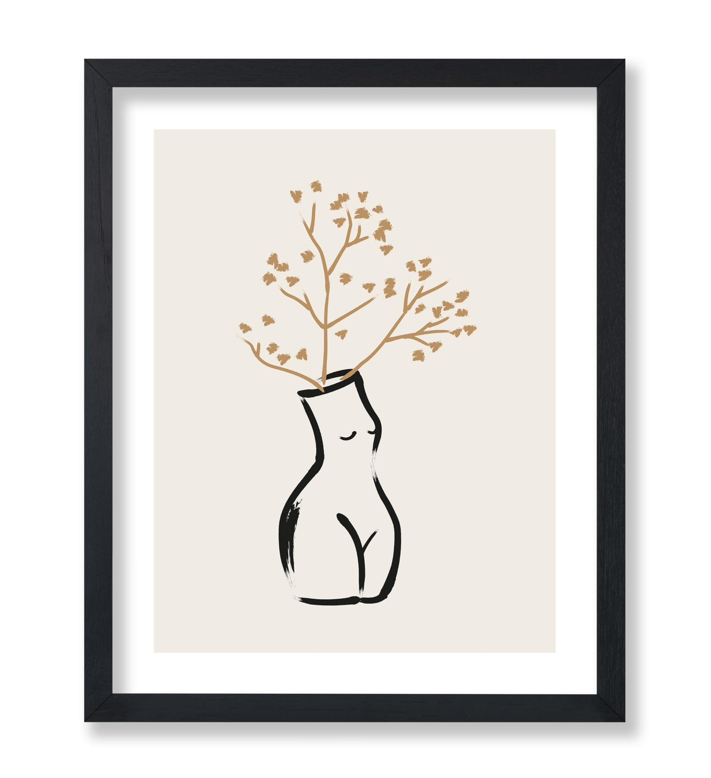 Body Figure Vase