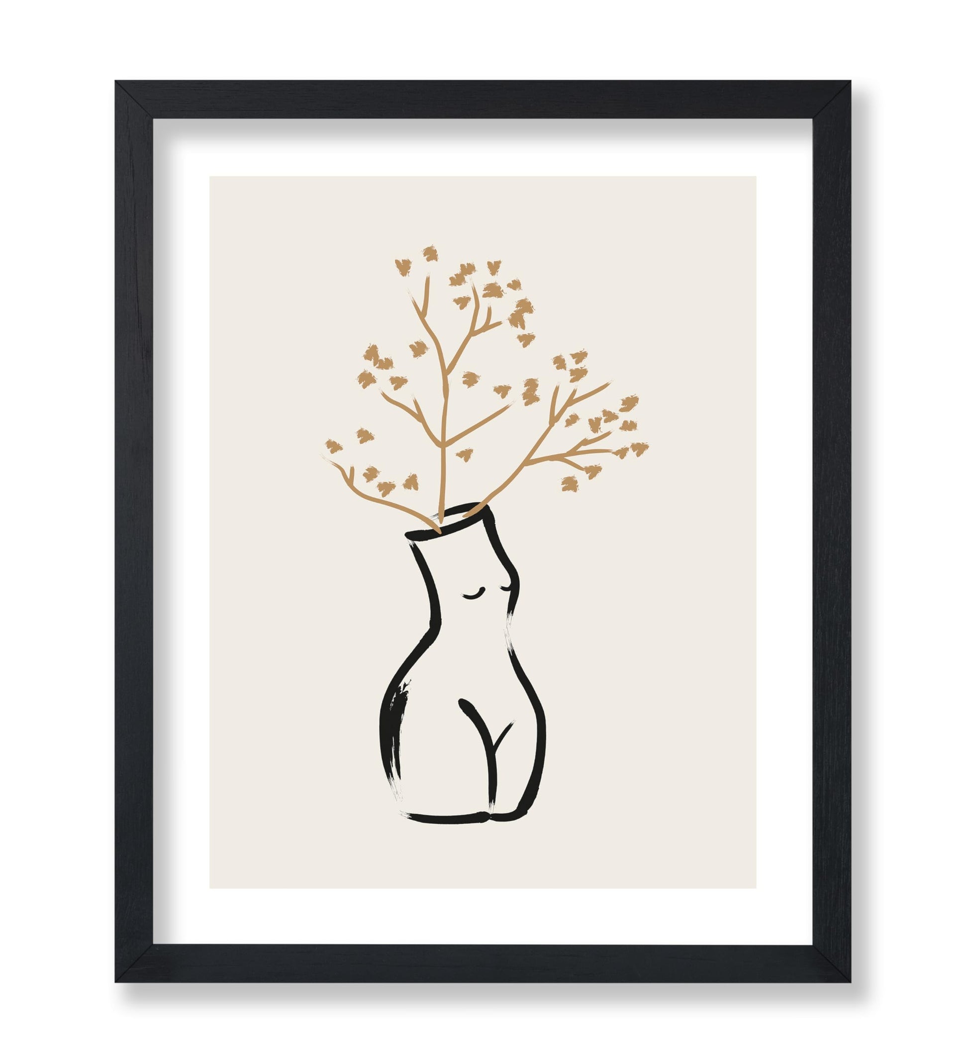 Body Figure Vase