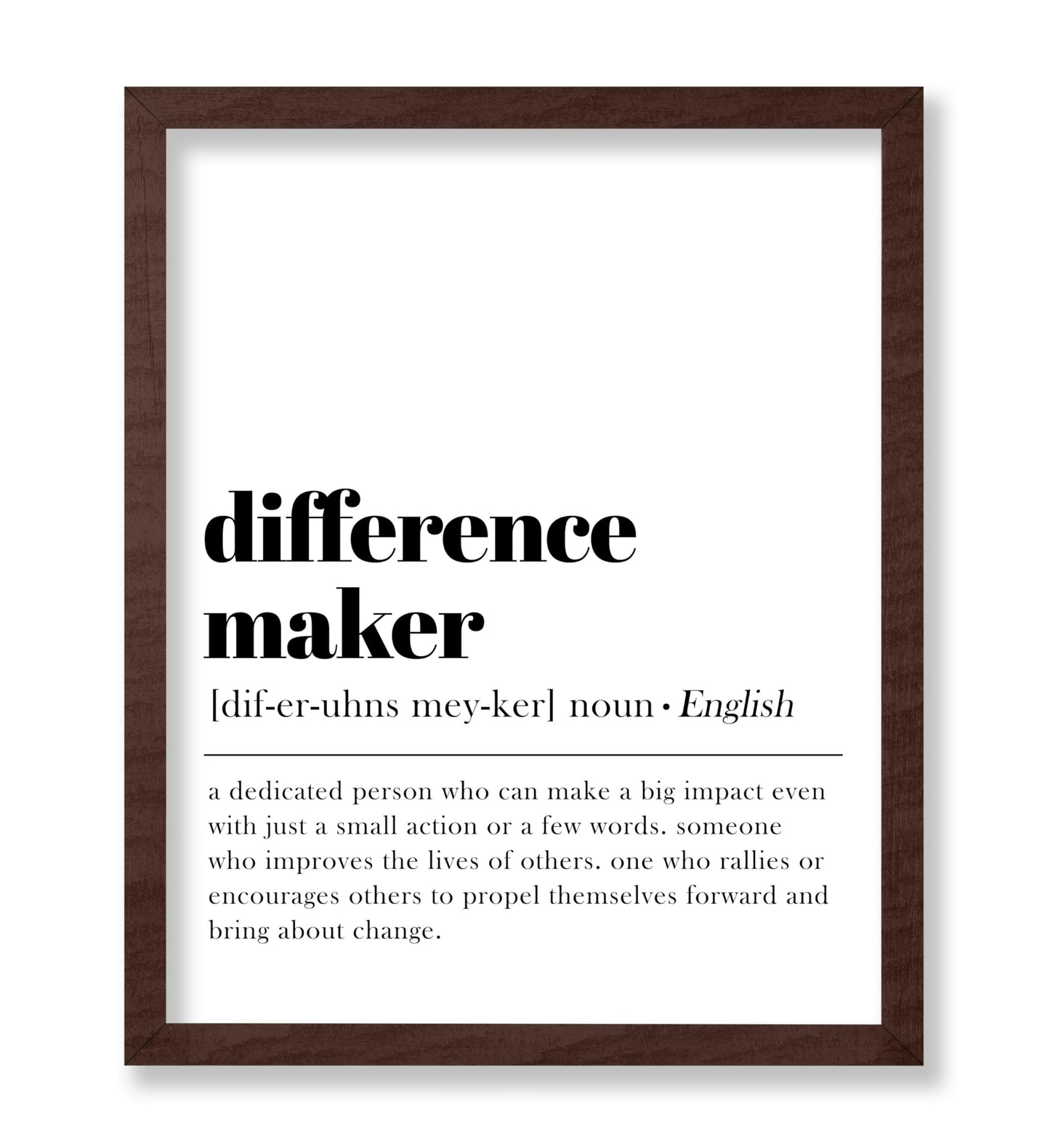 Difference Maker