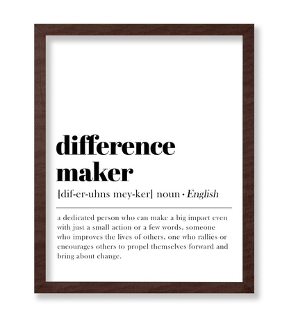 Difference Maker