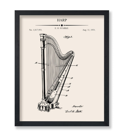 Harp Blueprint No1