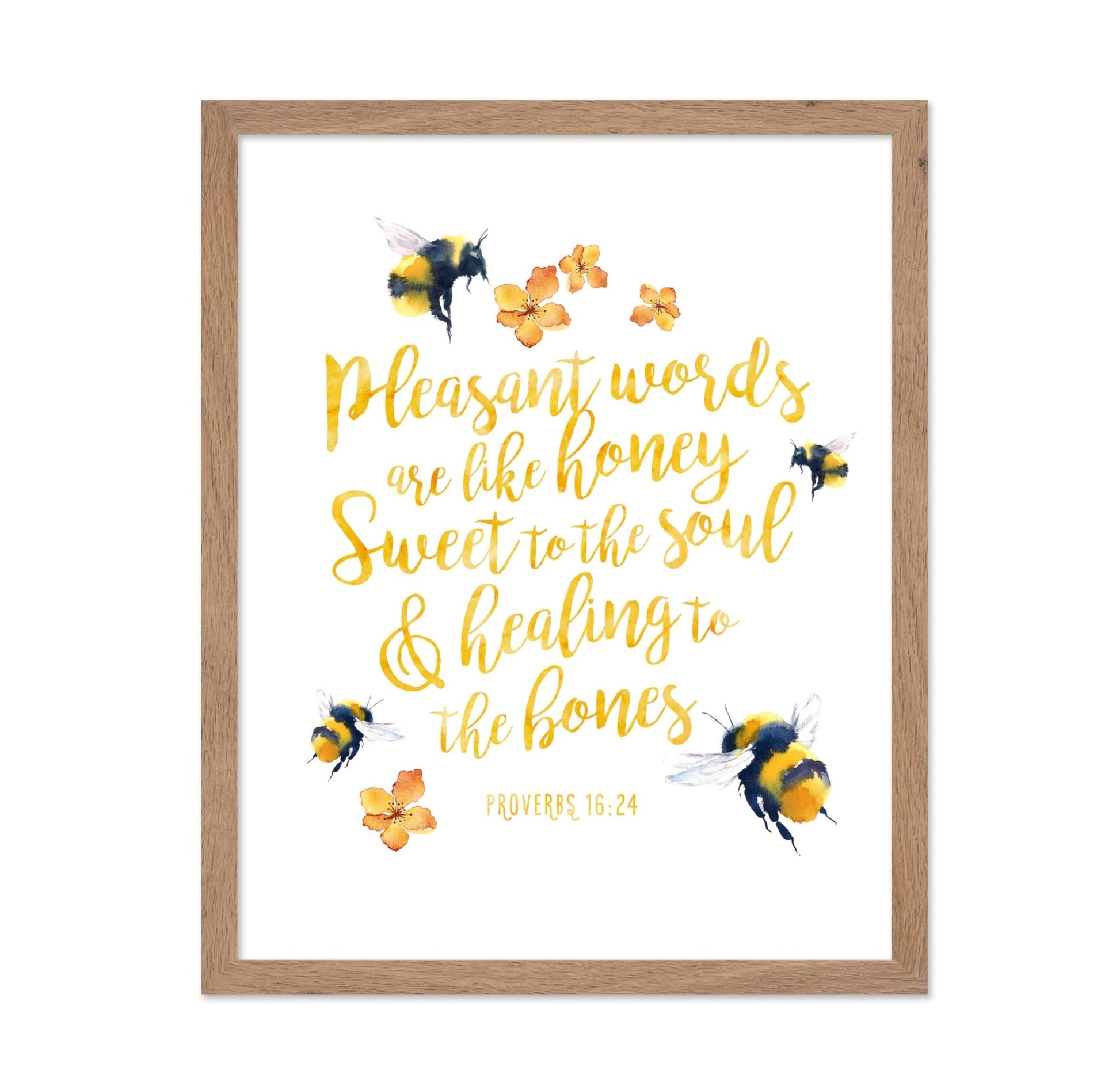 Pleasant Words Are Like Honey No2