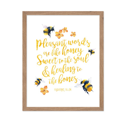 Pleasant Words Are Like Honey No2
