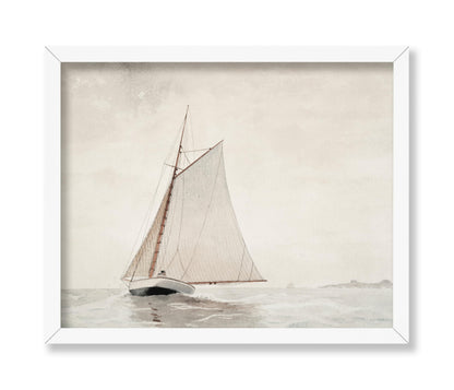 Sailing off Gloucester