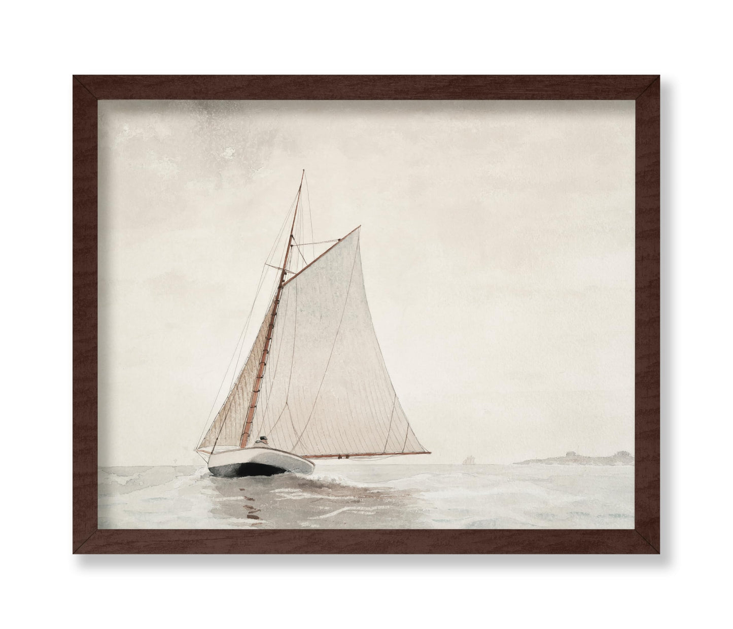 Sailing off Gloucester