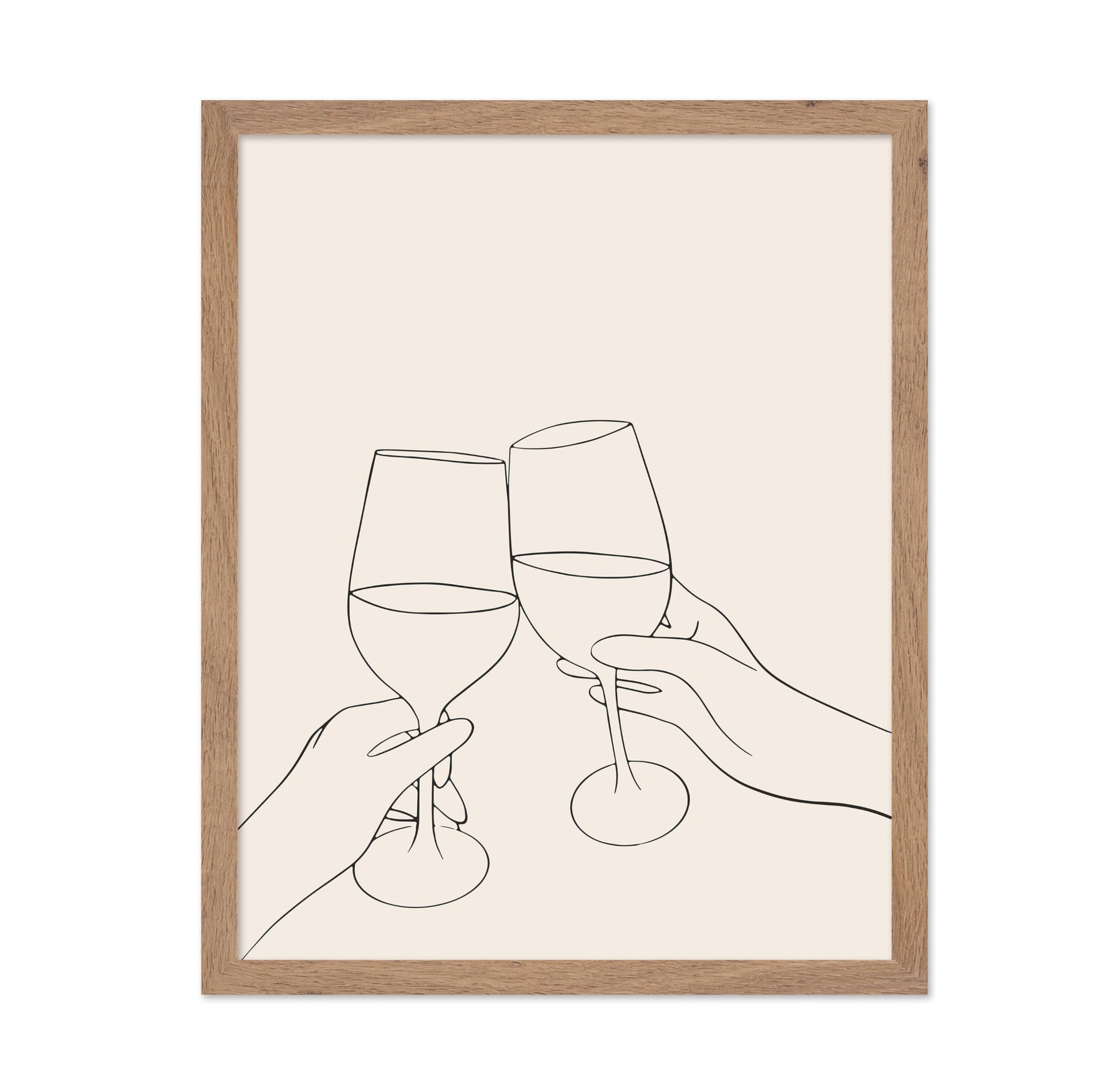 Cheers Line Drawing No7