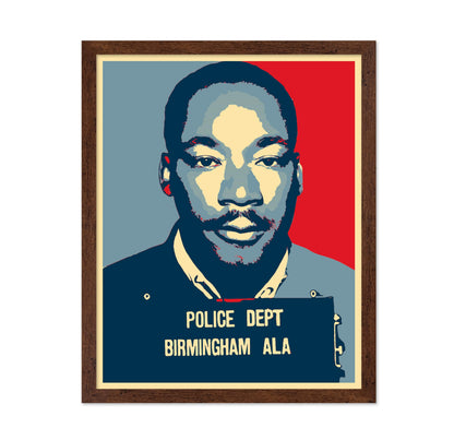 Martin Luther King Mugshot No1