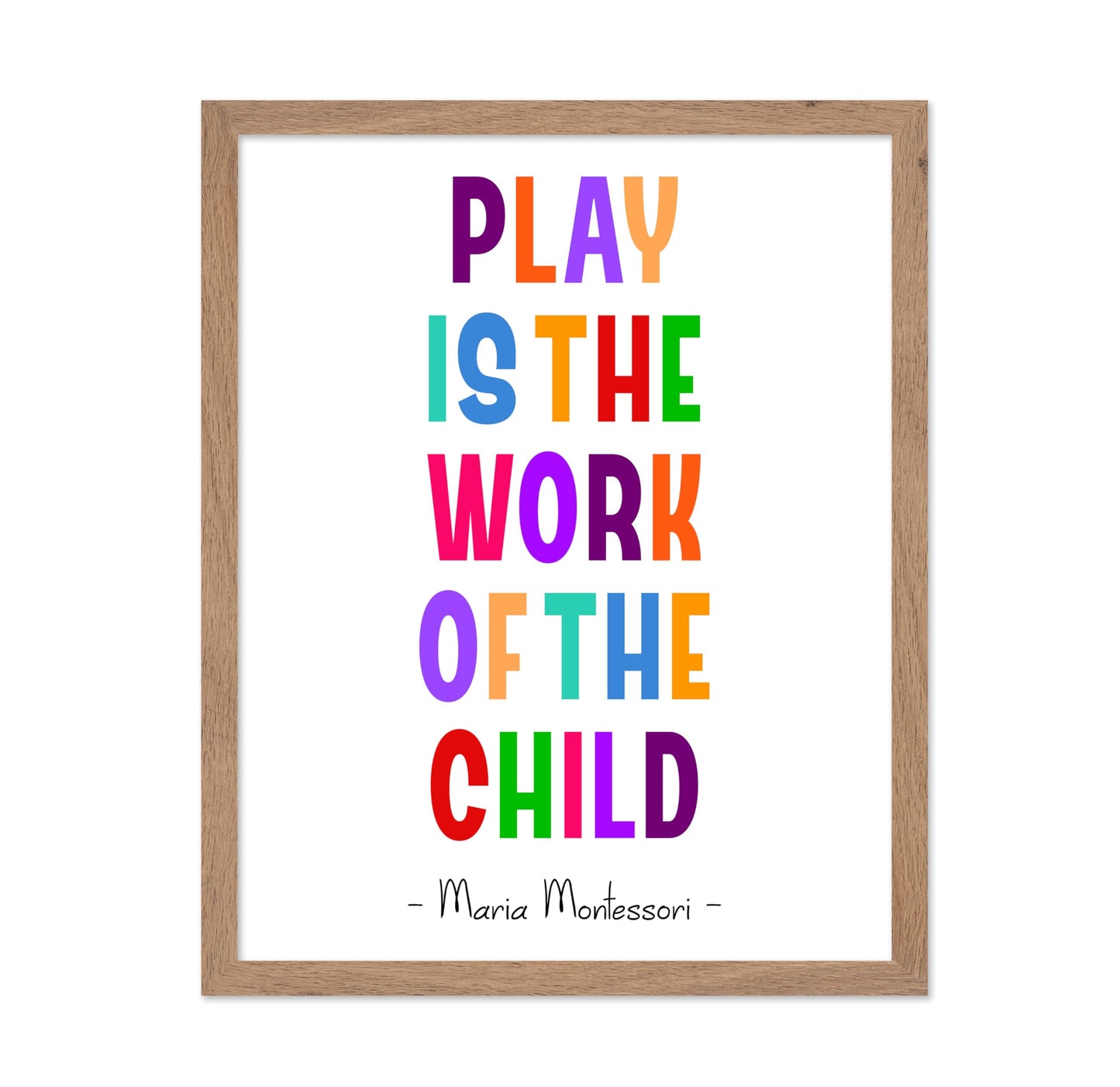Play is The Work of the Child