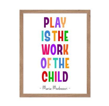 Play is The Work of the Child