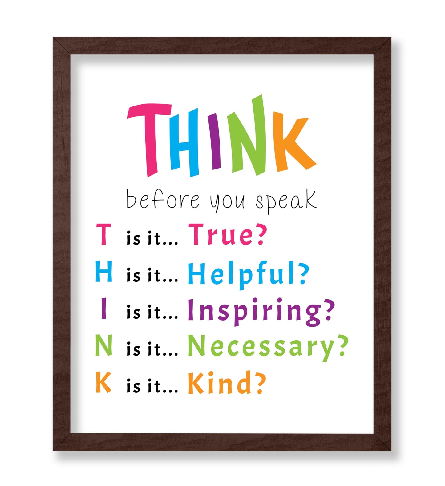 Think Before You Speak No3