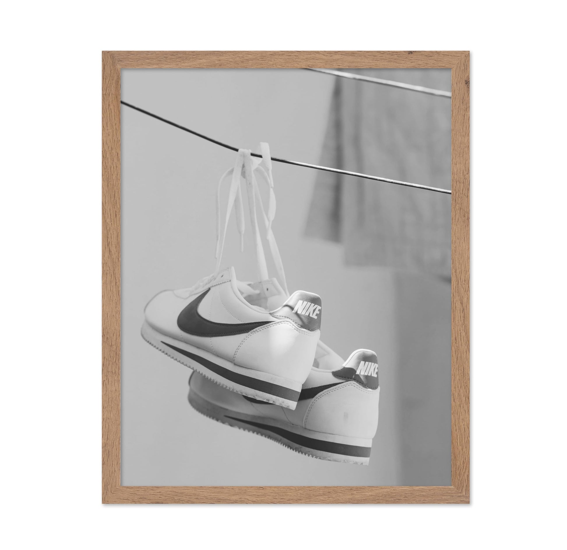 Shoes in Clothesline