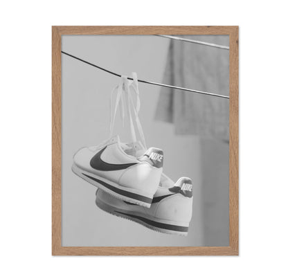 Shoes in Clothesline