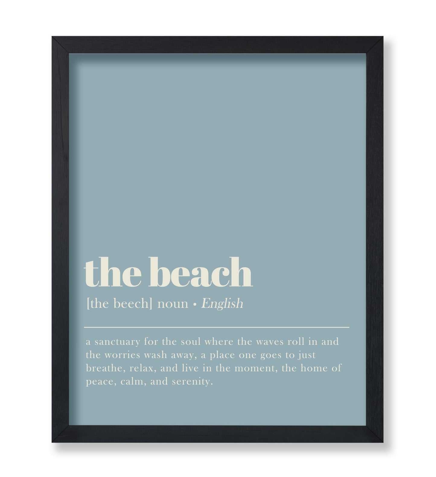 Definition of The Beach