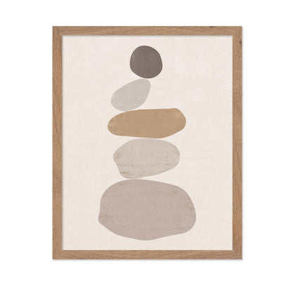 Pastel Balancing Rocks