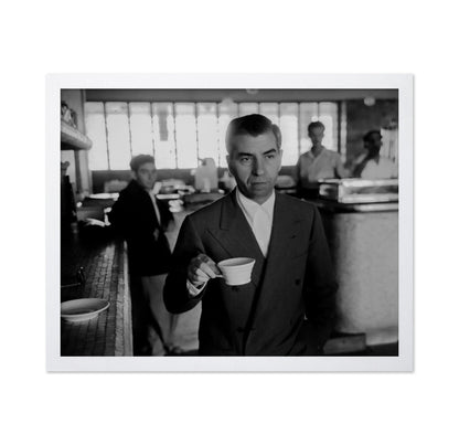 Gentleman Having a Cup of Joe