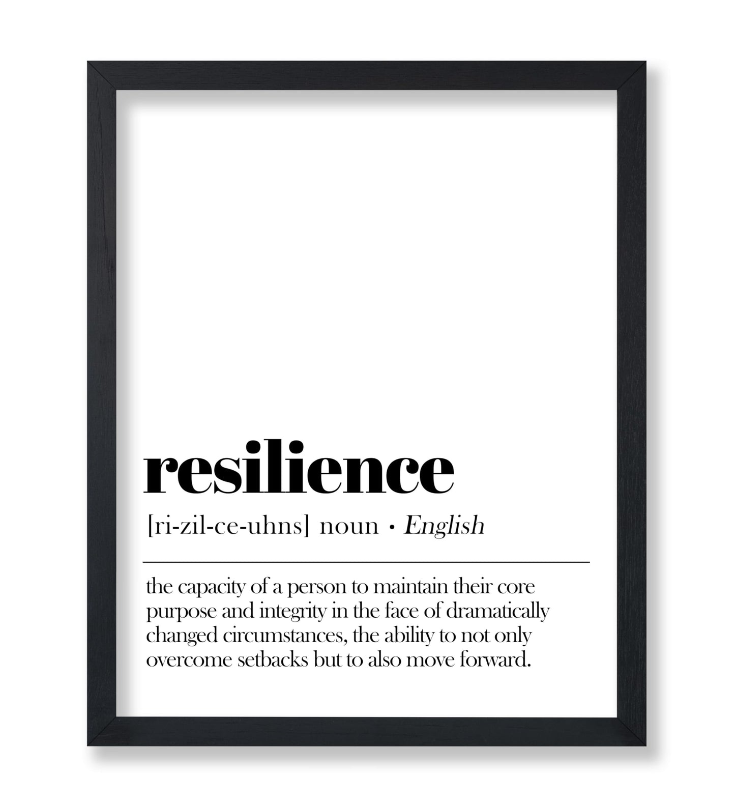 Resilience