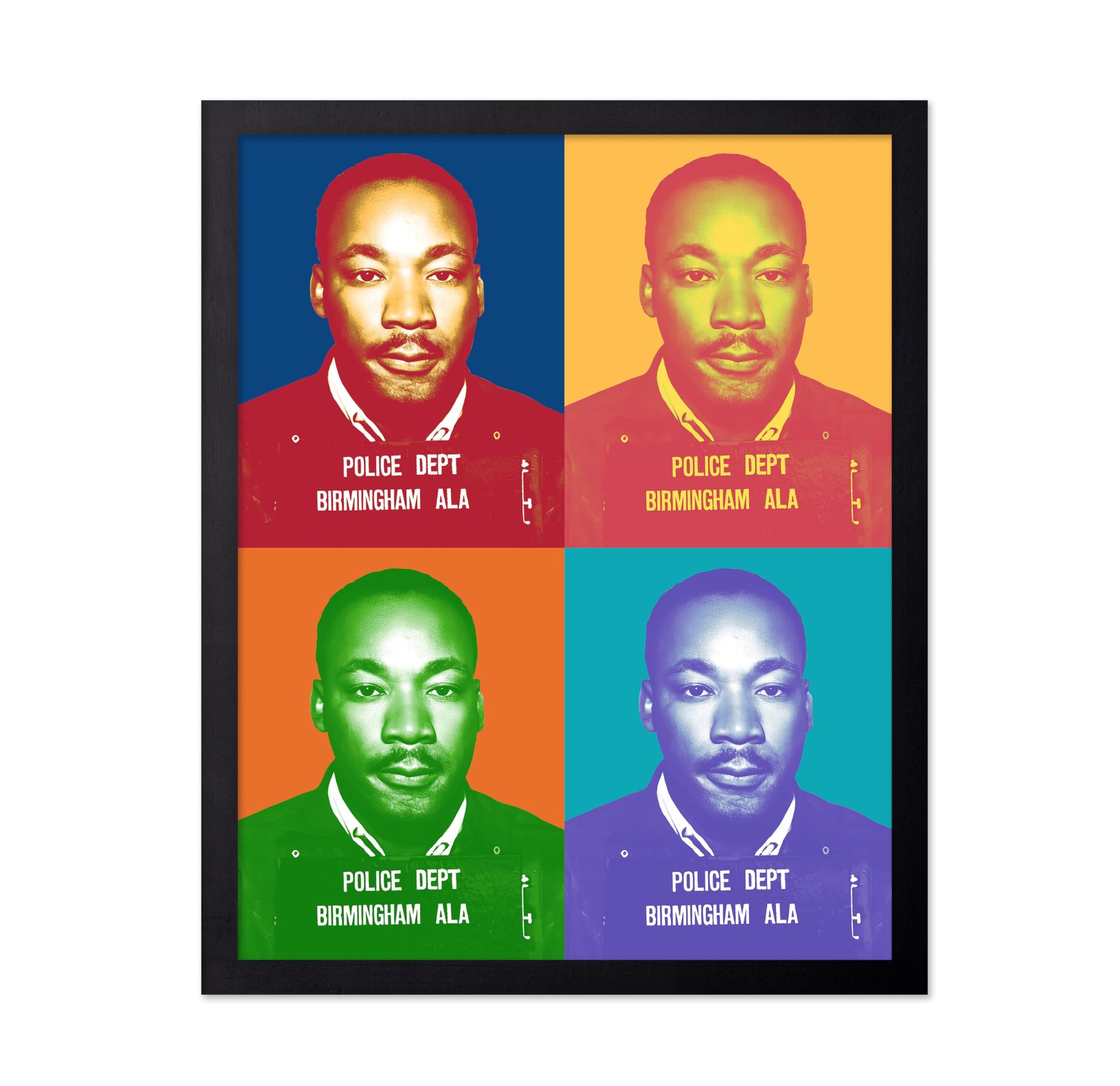 Martin Luther King Mugshot No4