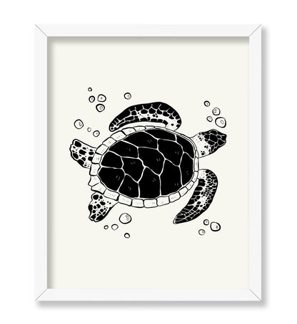 Abstract Sea Turtle