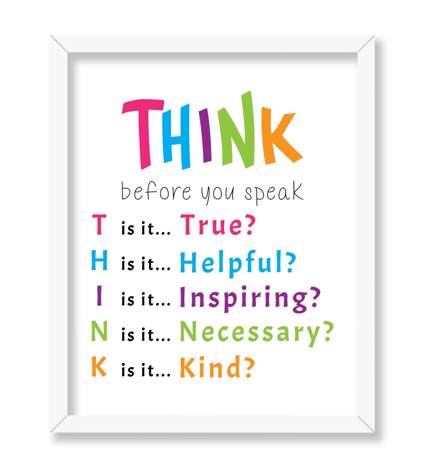 Think Before You Speak No3