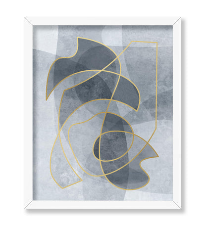 Blue Shapes No1