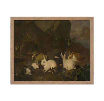 Landscape with Hares