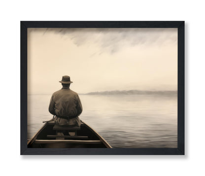 Fisherman on Boat