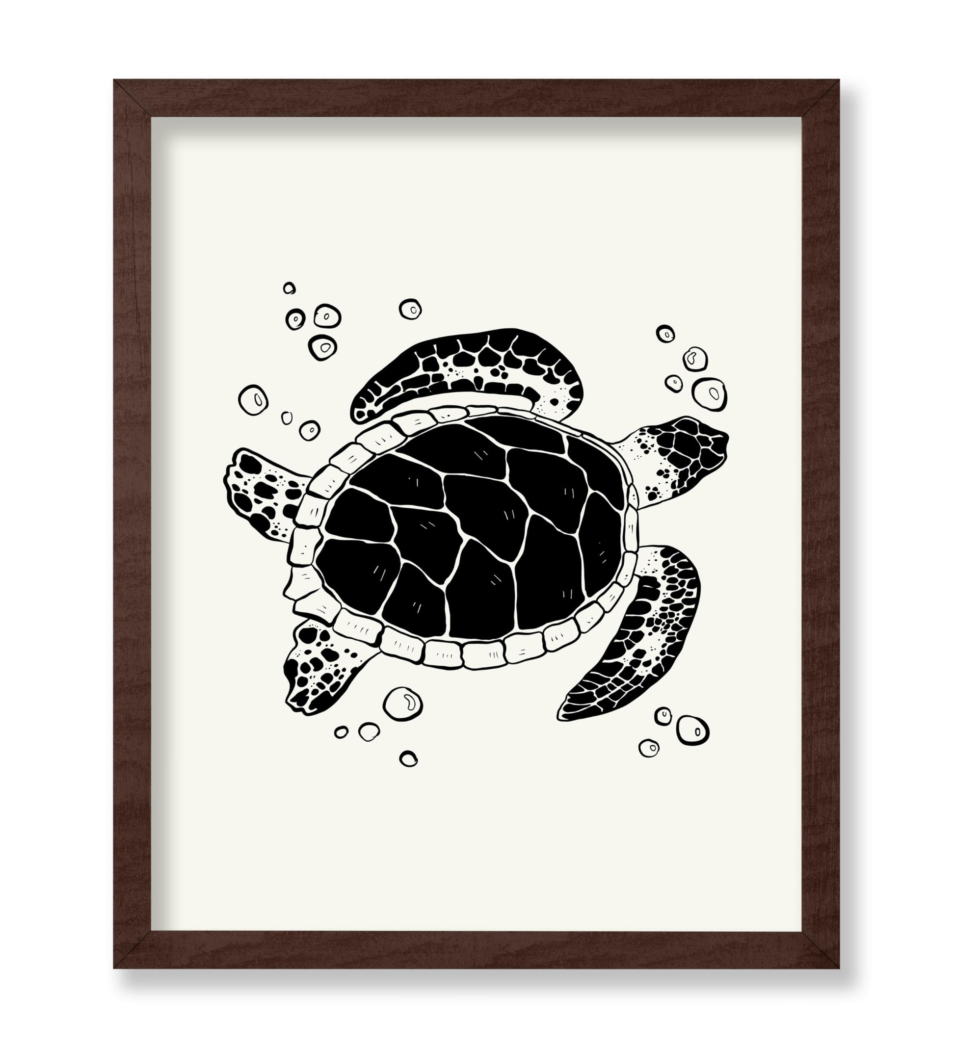 Abstract Sea Turtle