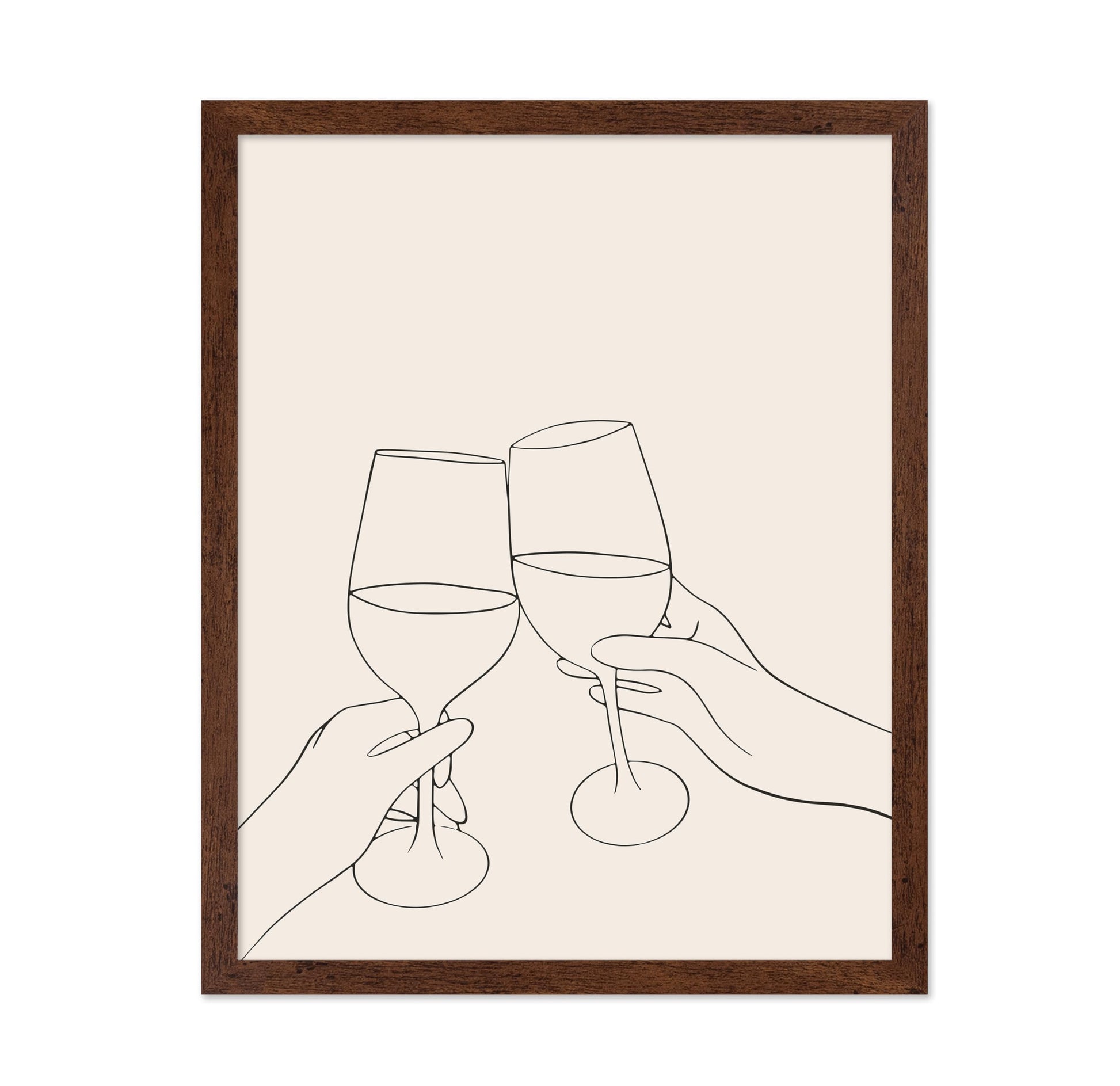 Cheers Line Drawing No7