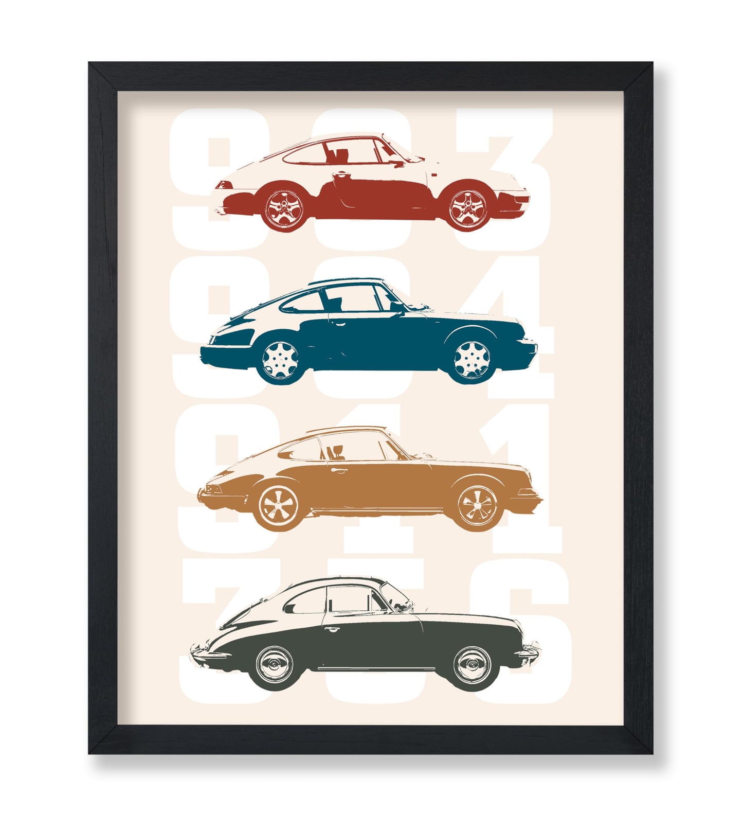 Classic Cars Silhouette