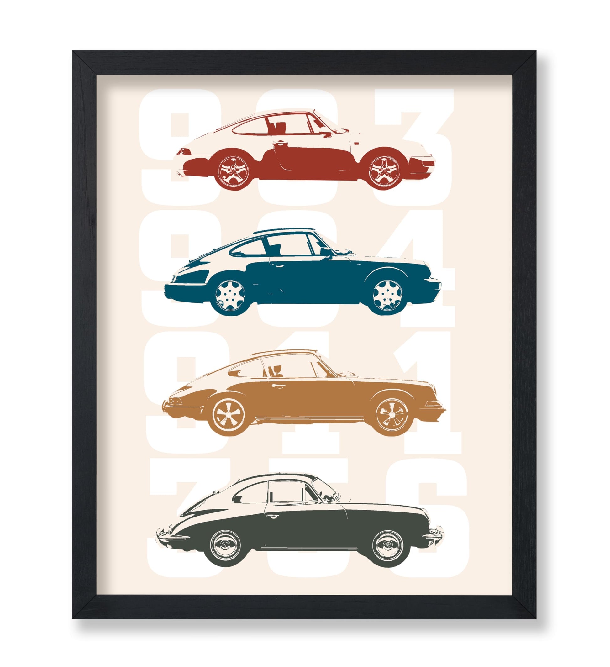Classic Cars Silhouette