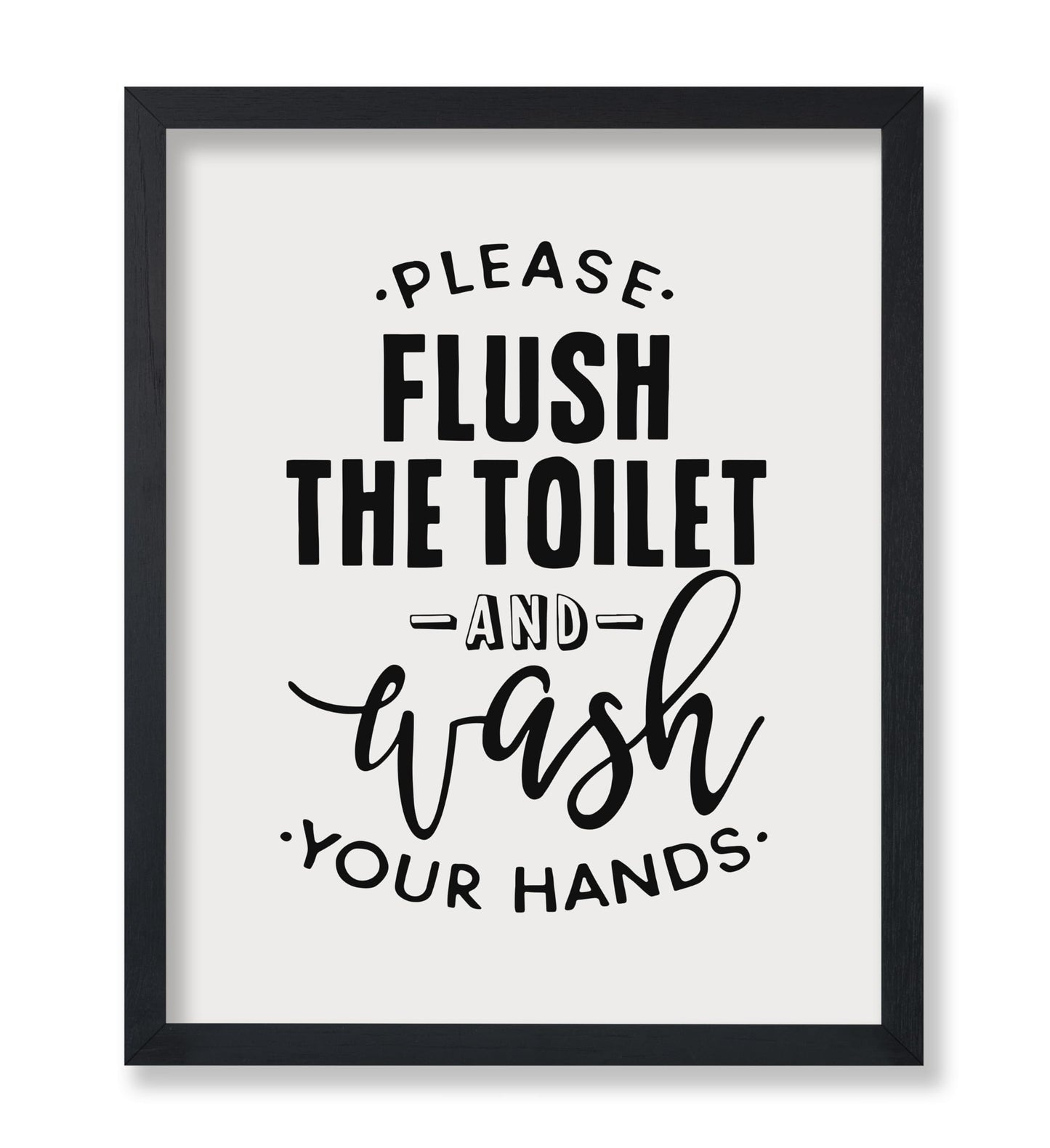 Please Flush The Toilet