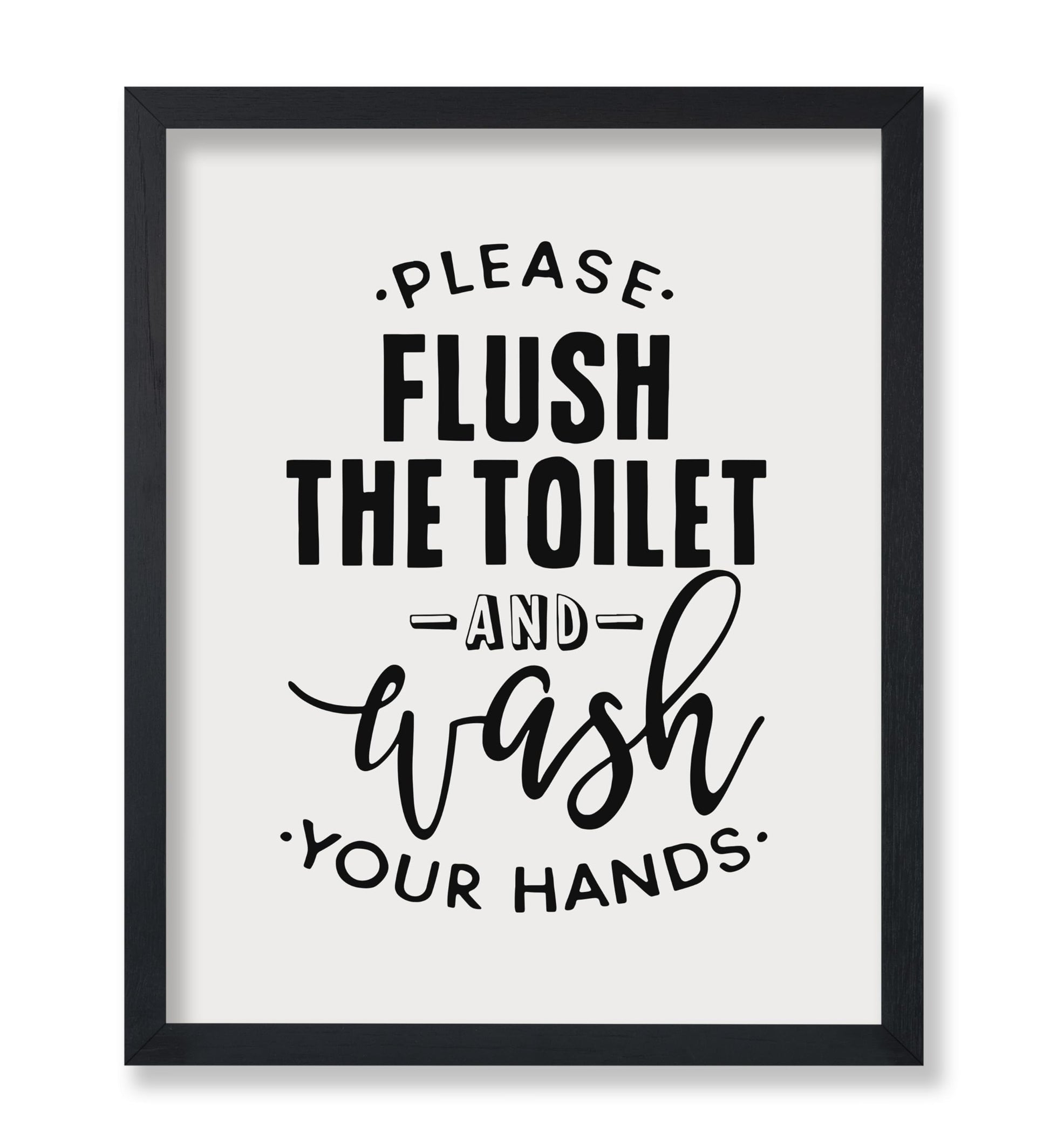 Please Flush The Toilet