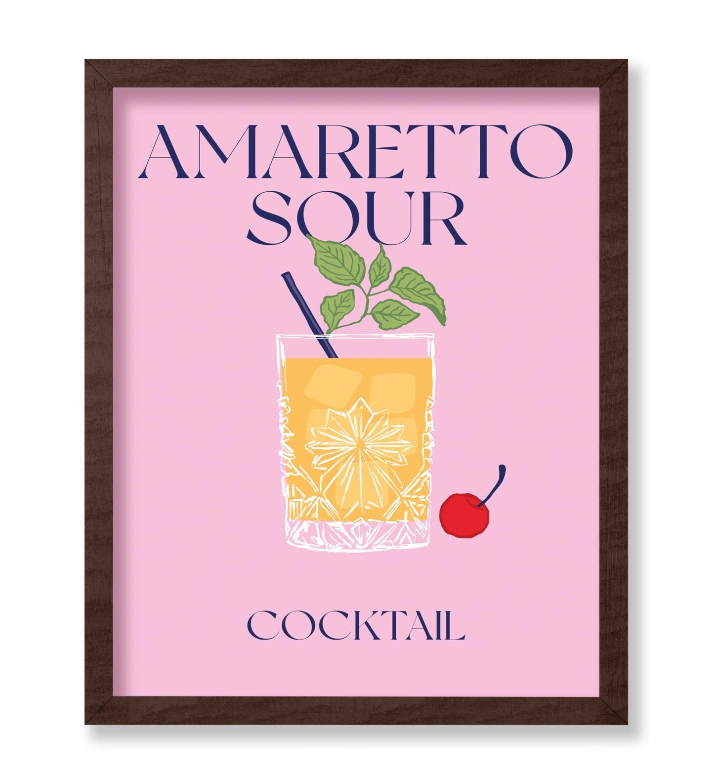Amaretto Sour Cocktail