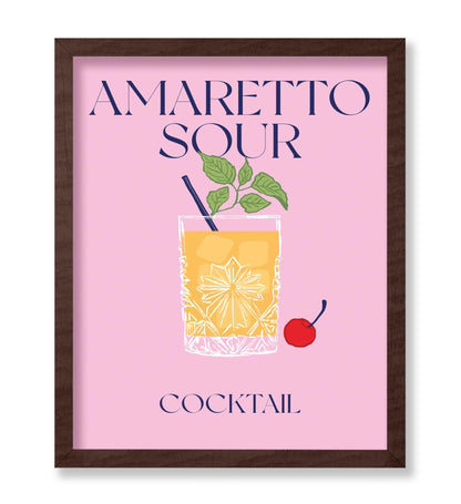 Amaretto Sour Cocktail